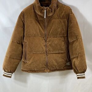 Hudson Corduroy Puffer Jacket